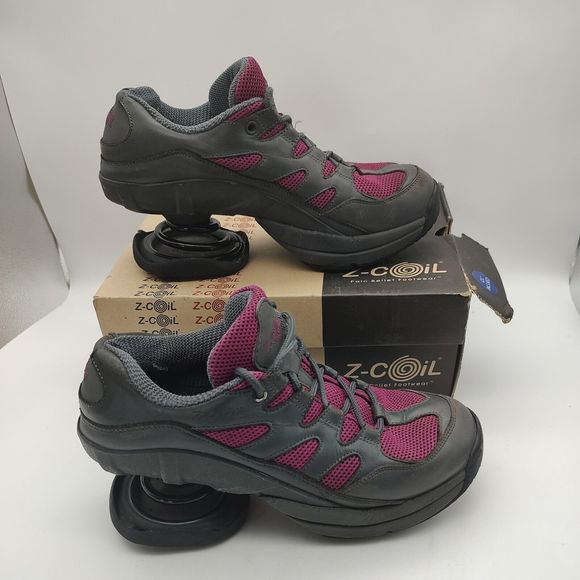 ZCoil Shoes Zcoil Freedom Sr Fwk08 Womens Walkrun Shoe Purplegray